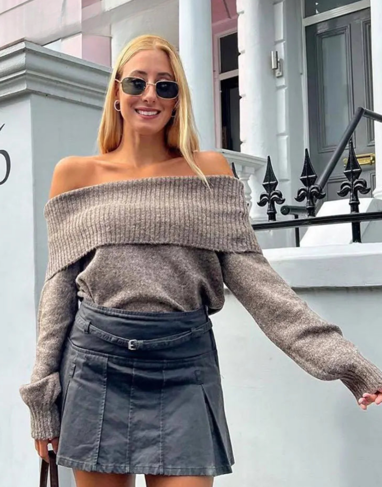 Lara Off Shoulder Sweater