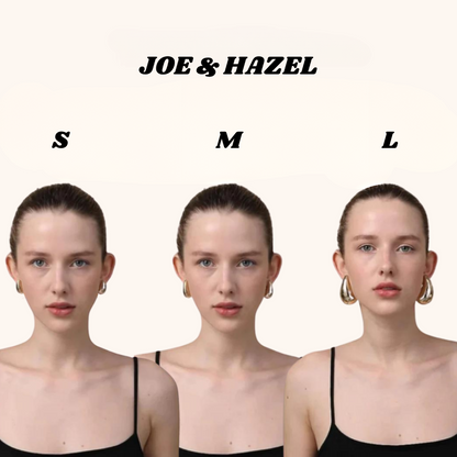 Joe & Hazel -  Teardrop Oorbellen en Ketting