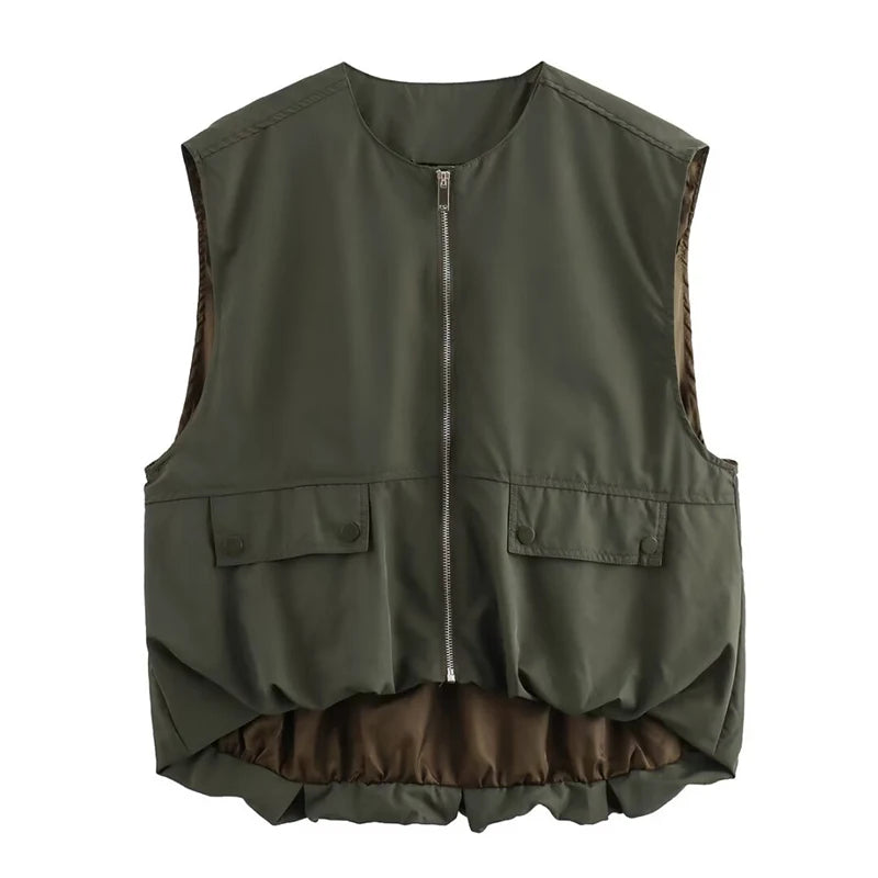 Lucy Cropped Gilet