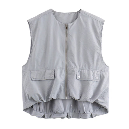 Lucy Cropped Gilet