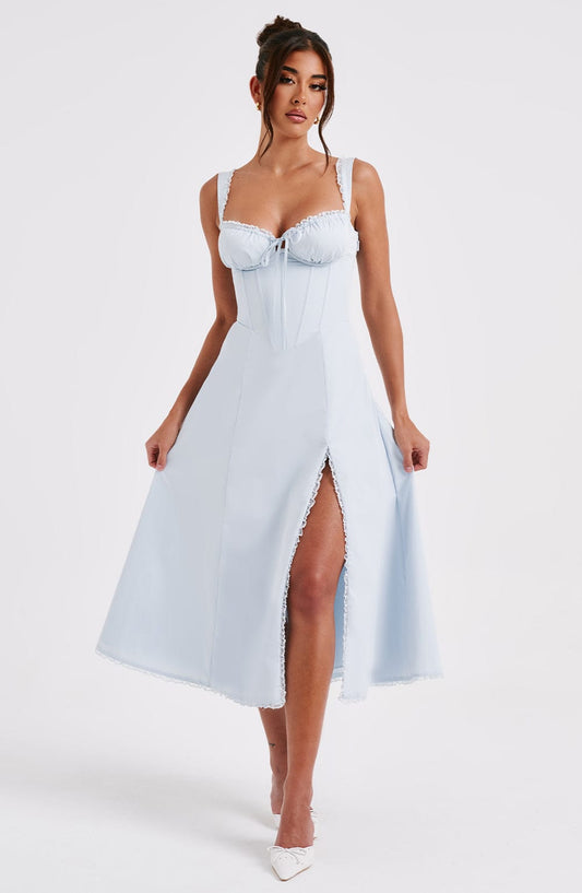 Mara Blue Shift Dress